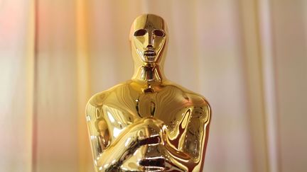 La statuette remise aux vainqueurs des Oscars &agrave; Los&nbsp;Angeles (&Eacute;tats-Unis), le 2&nbsp;mars&nbsp;2025. (JAY L. CLENDENIN&nbsp;/&nbsp;SHUTTERSTOCK&nbsp;/&nbsp;SIPA)