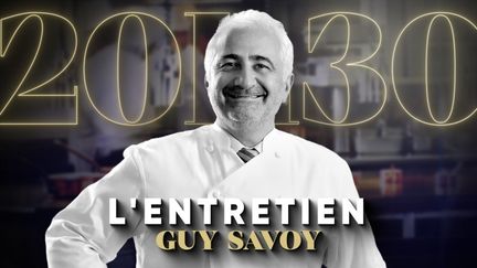 "20h30 le dimanche : Guy Savoy, l'art culinaire à l'honneur". El título no debe incluir ningún