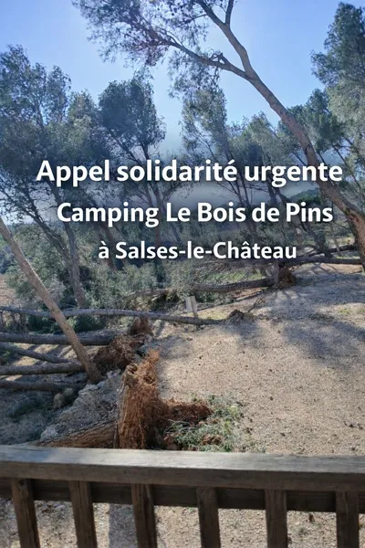 Le camping lance un appel &agrave; l'aide