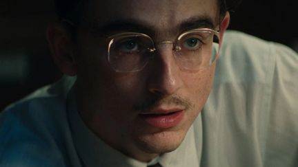 Timoth&eacute;e Chalamet dans le film "Marty Supreme", de Josh Safdie, sortie le 18 f&eacute;vrier 2026. (ENTERTAINMENT FILM DISTRIBUTORS)