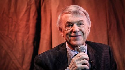 Salvatore Adamo, &agrave; Jemappes, en Belgique, le 20 novembre 2025. (BRUNO FAHY / Belga / VIA AFP)