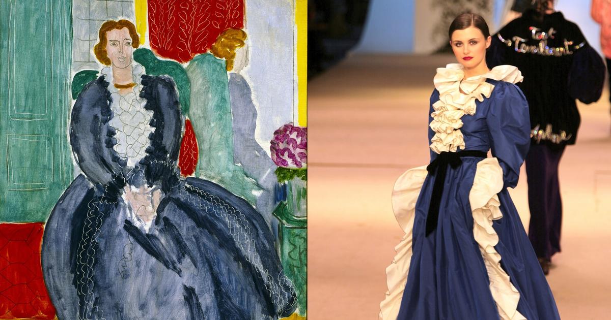 Au Musée Matisse de Nice, un dialogue fascinant entre l'art moderne et la haute couture d'Yves