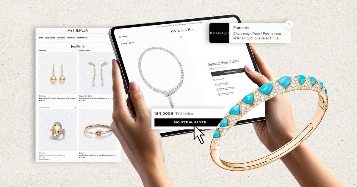 Qui peut se permettre d'acheter un collier à 100 000 euros en ligne ?. El título no debe incluir