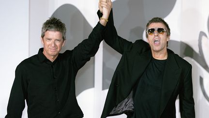 Noel et Liam Gallagher &agrave; la premi&egrave;re du film "Oasis : Don't Look Back in Anger" au Festival de Venise (5 septembre 2026) (Laurent KOFFEL / Gamma-Rapho)
