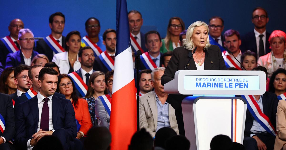 "La loi SRU menacée : Marine Le Pen annonce son intention de l'abroger". Le titre ne doit inclure